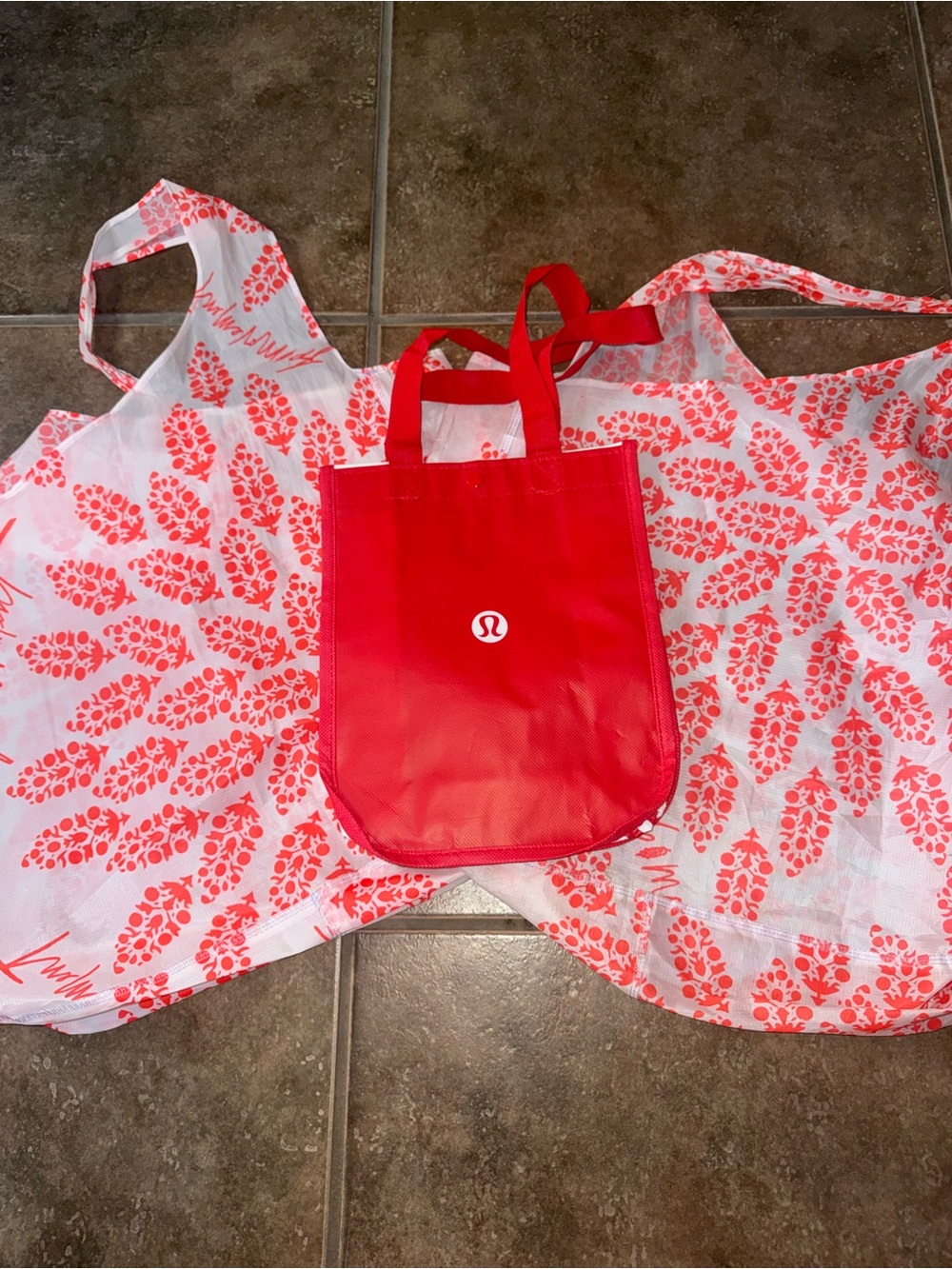 Lot of 3 Pre-Owned Tote Bags 2 FP 1 Lululemon